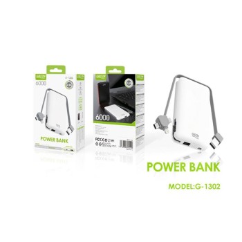 POWER BANK 6.000 mAh G-1302