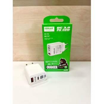 ADAPTADOR USB Y TIPO C  20W