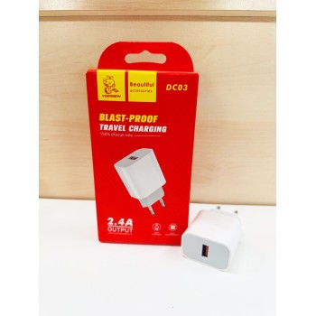 ADAPTADOR USB 2.4A